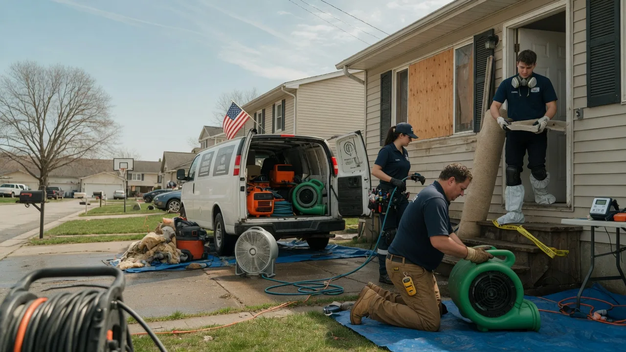 Water Damage Restoration in Asher, OK near me